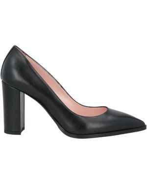 Norma J. Baker Court Shoes Leather - Black