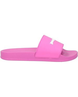Palm Angels Fuchsia Sandals Rubber - Pink