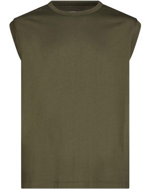 WOC WRITING ON COVER Military T-Shirt Cotton - Green