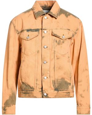 Dries Van Noten Denim Outerwear - Orange
