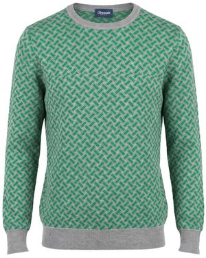 Drumohr Pullover - Grün