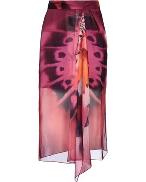 Alberta Ferretti Maxi Skirt - Pink