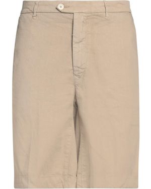 Tela Genova Shorts & Bermuda Shorts Linen, Cotton, Elastane - Natural