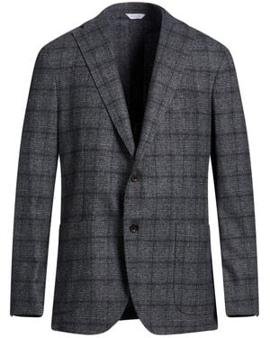 Boglioli Blazer Wool, Polyester, Elastane - Black