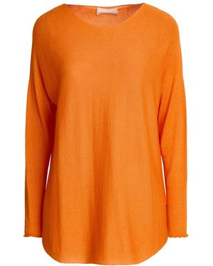 120% Lino Pullover - Orange