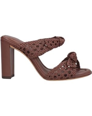 Alexandre Birman Sandals Leather - Brown