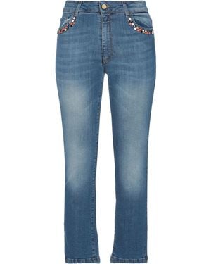 Manila Grace Denim Pants - Blue