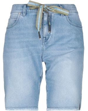 Jacob Cohen Denim Shorts Cotton, Elastane - Blue