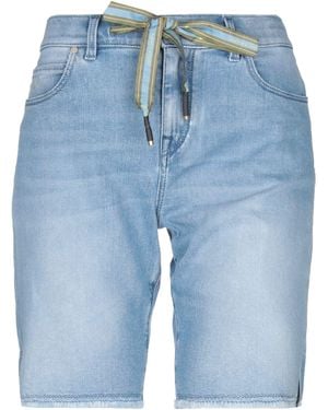 Jacob Cohen Denim Shorts Cotton, Elastane - Blue