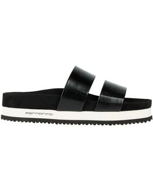 Fornarina Sandals Synthetic Material - Black