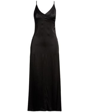 B.yu Maxi Dress Viscose, Elastane - Black