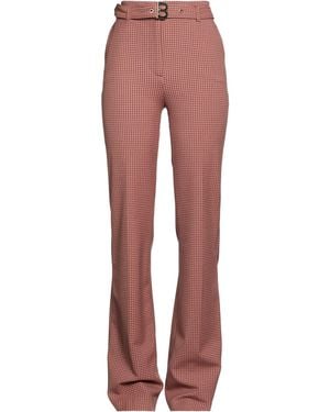 Blugirl Blumarine Trousers Polyester, Viscose, Elastane - Red