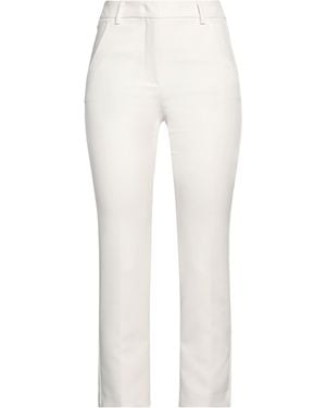 Weekend by Maxmara Pants Polyester, Viscose, Elastane - White