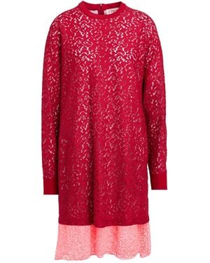 Iceberg Mini Dress Cotton, Polyamide, Polyester, Elastane - Red