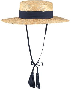 LAVI COUTURE Hat Straw - Natural