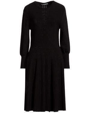Alberta Ferretti Midi-Kleid - Schwarz