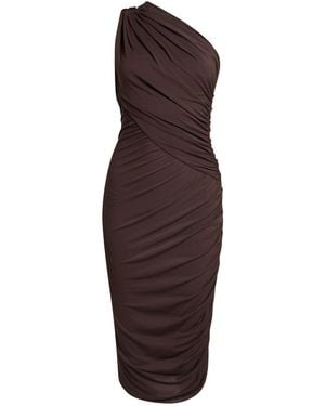 Rick Owens Midi-Kleid - Braun