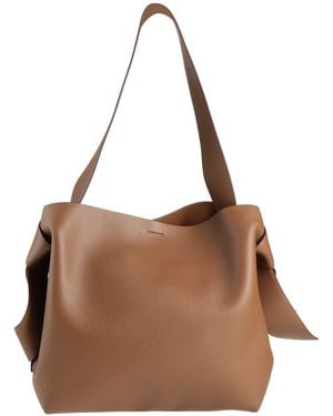 Acne Studios Shoulder Bag Leather - Brown