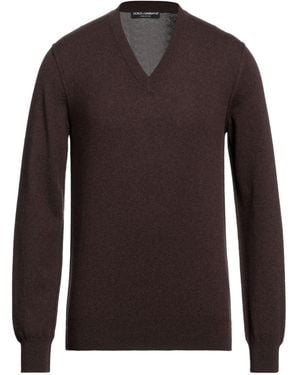 Dolce & Gabbana Pullover - Marron