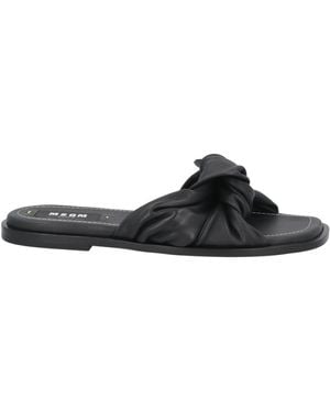 MSGM Sandals - Black