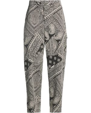 MAISON CRAZY WORKER 3.2 Trousers Cotton - Grey