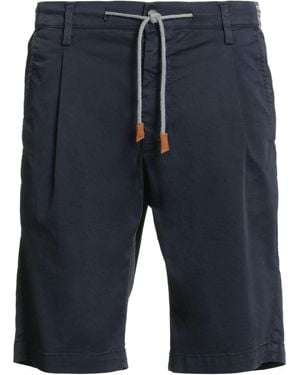 Eleventy Shorts & Bermuda Shorts Cotton, Elastane - Blue