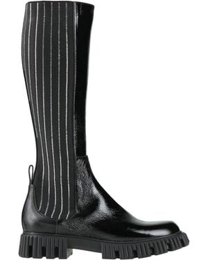 Baldinini Boot Leather - Black