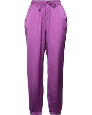 Liu Jo Pants Polyester - Purple