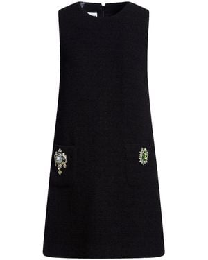 Moschino Mini Dress Wool, Polyamide - Black