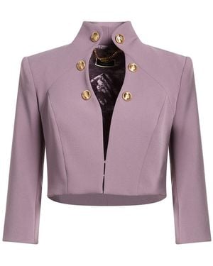 Elisabetta Franchi Jacket - Purple
