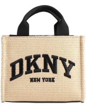 DKNY Sand Handbag Polypropylene, Polyester, Polyurethane - Natural