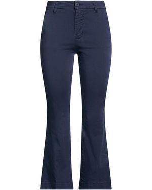 White Wise Pants - Blue