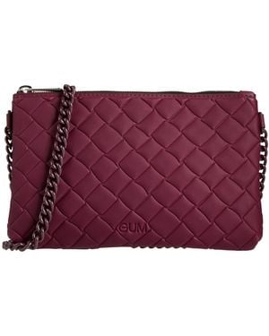 Gum Design Cross-Body Bag Textile Fibers - Red