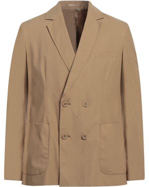 Officine Generale Sand Blazer Organic Cotton - Brown