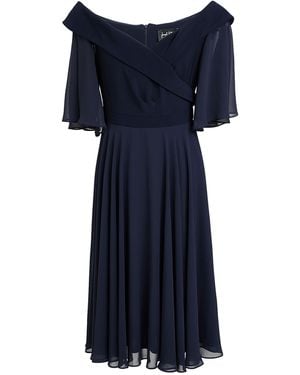 Joseph Ribkoff Signature Midnight Midi Dress Polyester, Elastane - Blue