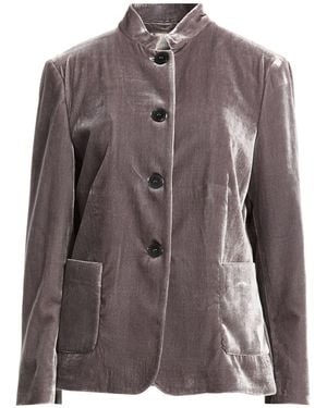 Kiltie Blazer Viscose, Silk - Brown