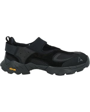 ROA Trainers Textile Fibres, Rubber, Leather - Black
