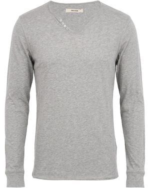 Zadig & Voltaire Camiseta - Gris