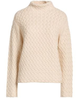 BARNA CASHMERE Turtleneck Cashmere - Natural
