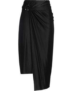 Rabanne Midi Skirt Viscose, Elastane - Black