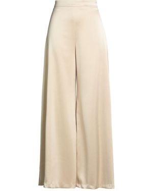 Gai Mattiolo Love To Love Pants Polyester, Elastane - Natural