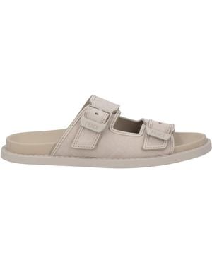Fendi Sandals Leather - White
