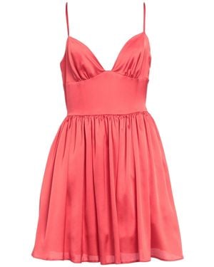 MATILDE COUTURE Mini Dress Polyester, Elastane - Pink
