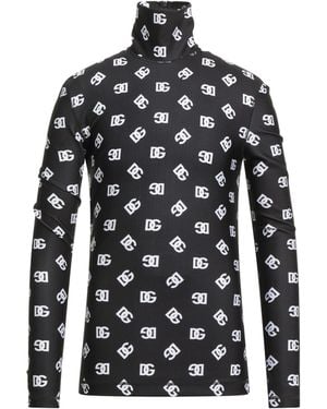 Dolce & Gabbana T-Shirt Polyester, Elastane - Black