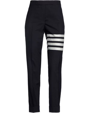 Thom Browne Midnight Trousers Wool - Black