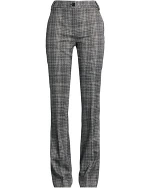 Liu Jo Pants Polyester, Viscose, Elastane, Metallic Polyester - Gray