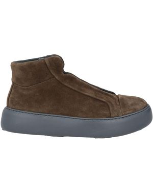 Pànchic Dark Sneakers Leather - Brown