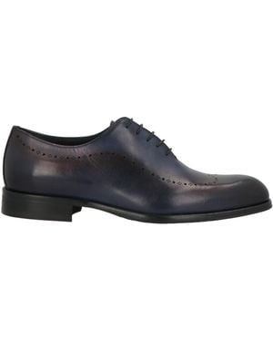 Sutor Mantellassi Midnight Lace-Up Shoes Leather - Grey