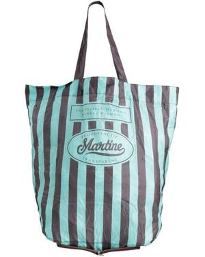 Martine Rose Shoulder Bag Leather, Polyester - Blue