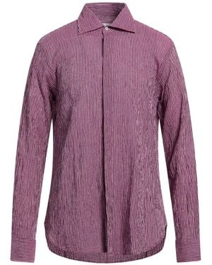 Doppiaa Shirt Cotton, Linen - Purple